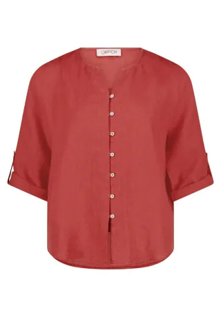 CARTOON - Bluse mit 3/4-Arm rot/orange - Gr. - 44