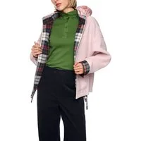 Marc Cain Wendejacke Countryside Calling Premium Damenmode mit Steppkapuze, aus Wollmischung, 2-Wege-Reißverschluss