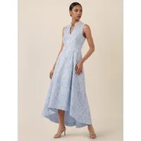 Apart Abendkleid mit Perlenkragen