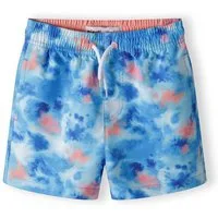 MINOTI Boxer-Badehose MINOTI Badeshorts Jungen – Board-Shorts mit Tropical-Print schnelltrocknend, mit Kordelazug