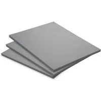 Feuerfest 123 GmbH Dämmplatte Kalziumsilikatplatten 3er Set 500x300x20 mm, (3er-Set), niedrige Wärmeleitfähigkeit, hitzebeständig bis 1.000 °C