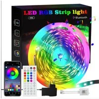 Nettlife LED Stripe Selbstklebend RGB Streifen 10/20/30m APP Steuerung Lichtband, für Schlafzimmer Flur Wohnzimmer TV Hintergrund Kleiderschrank