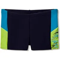 Speedo Badeshorts DIVE AQUASHORT BLK/GRN