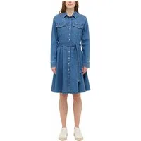MUSTANG Midikleid Damen Style Elisa Denim Dress