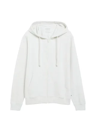 s.Oliver - Sweatshirt Jacke creme - Gr. - 3XL