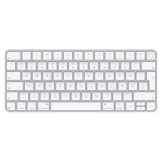 Apple Magic Keyboard mit Touch ID für Mac mit Apple Chip | mk293d/a | silber - DE