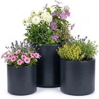 Prosperplast Blumentopf Heos (30 cm), mit Einsatz