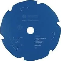 EXPERT Fibre Cement Kreissägeblatt, Ø 250mm, 6Z Bohrung 30mm, für Akku-Kappsägen