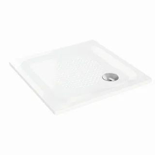 LAUFEN Duschwanne PLATINA 1000x1000x65 Stahl Abl. VK H2150196000401