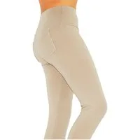 YESET Leggings Damen Leggings lang Hose Röre Baumwolle hoher Bund mit Taschen hoher Bund