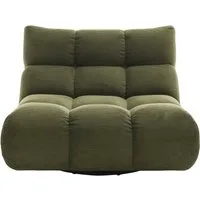 Home affaire 1,5-Sitzer Cozy Bubble, 360° drehbarer Sessel, Breite 107 cm, mit eleganter Steppung, Rundumbezug & weicher Polsterung