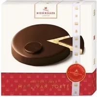 Niederegger Süßigkeit Niederegger Marzipan Torte mit Zartbitter-Schokolade 185g, 185 g