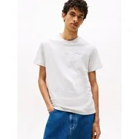 Tommy Jeans T-Shirt TJM SLIM LINEAR CHEST TEE EXT Mit Rundhalsausschnitt