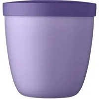 Mepal Lunchbox Snackpot Ellipse 500 ml für Lebensmittelaufbewahrung und Transport, Tiefkühltauglich, spülmaschinenfest, Vivid Lilac