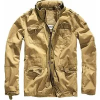 Brandit Steppjacke Brandit Herren Übergangsjacke Frühlings Jacke BLouson 100% Baumwolle