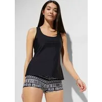 bonprix Tankini (Set, 3-St) bestehend aus Top, Bustier und Badehose