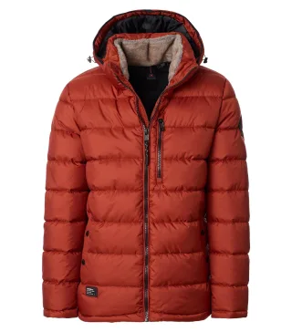 CASAMODA - Steppjacke mit Kapuze orange - Gr. - L
