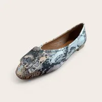 Begoria Begoria Snake - Exquisite Leder-Ballerinas mit Schlangenmuster Ballerina