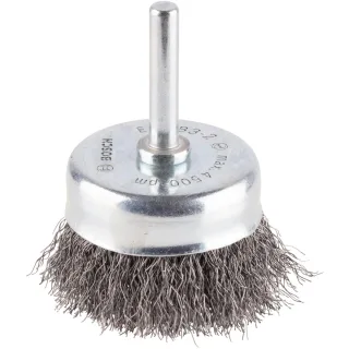 Bosch PRO Topfbürste, Stahl, gewellter Draht, 4500 U/ min - 2608622022