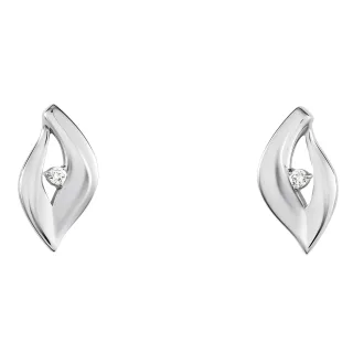 Orphelia 'Milan' Damen Ohrstecker aus 925er Sterlingsilber - Silber ZO-7519