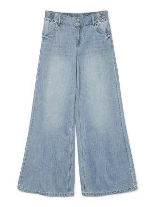 VERO MODA - VMANNET MR WIDE JEANS SI321 Medium Blue Denim - Gr. - 29/32