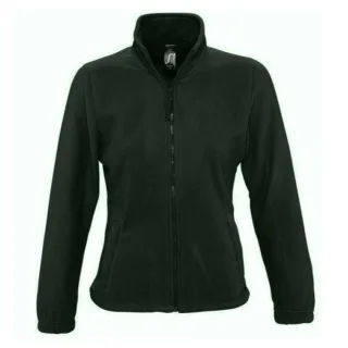 SOLS Damen North Fleece-Jacke mit durchgehendem Reißverschluss (Tannengrün)