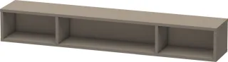 Duravit L-Cube Regalelement Flanell Grau Seidenmatt 800x140x120 mm - LC120009090 LC120009090