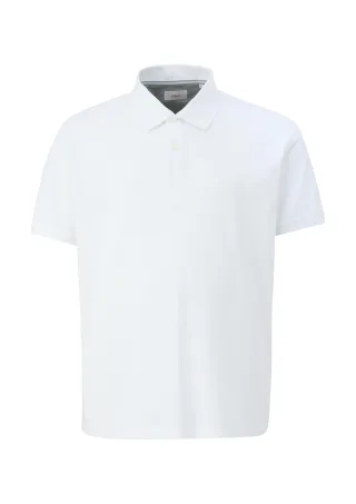 s.Oliver - Polo-Shirt weiß - Gr. - 5XL