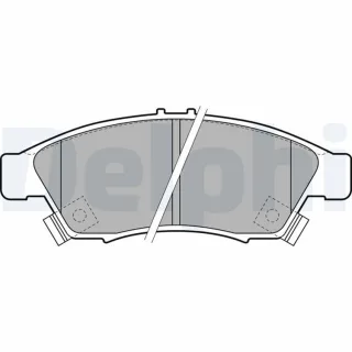 Delphi Bremsbel?ge vorne Suzuki Liana LP1739