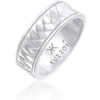 Kuzzoi Silberring Herren Bandring Used Vintage Retro 925 Silber