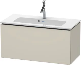 Duravit L-Cube Waschtischunterbau wandhängend Taupe Matt 820x391x400 mm - LC615709191 LC615709191