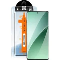 Wigento Handyhülle Für Xiaomi 15 Ultra Easy Install 3D Premium 0,3mm 9H Schutz Hart Glas, Selbstmontage Ausrichtungsgehäuse