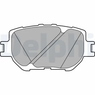 Delphi Bremsbel?ge vorne Lexus Is Iii E3 250