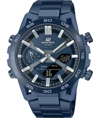 Casio Edifice Sospensione Herren Blau Uhr ECB-2000CB-2AEF