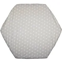 Primawela Spannbettlaken Baby Kinder 6-eck Laufgitter Laufstall Matratze 105x120cm, Gummizug: Rundum