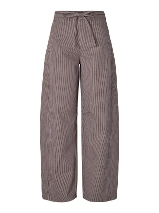 PIECES - PCBILLO MW TIE BARREL JEANS - Gr. - 32