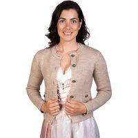 Trachtl Trachtenjacke Jacke - Trachtl Rosi Beige 36