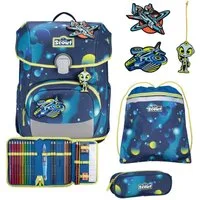 Scout Schulranzen Scout Neo Set LED Planets