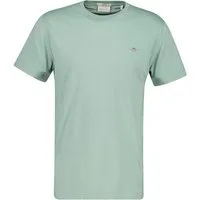 Gant T-Shirt SLIM SHIELD SS T-SHIRT mit Logostickerei auf der Brust