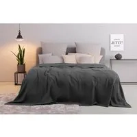 OTTO home Tagesdecke Mira, leichte Tagesdecke aus 100% Baumwolle, uni Überwurf, ohne Füllung