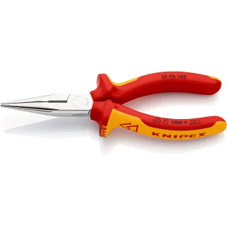 KNIPEX Flachrundzange mit Schneide (Radiozange) - 2506160
