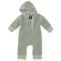 Ehrenkind Fleeceoverall mit Kapuze, Wollfleece aus feinster Merinowolle (100% Bio-Merinowolle, Atmungsaktiv & temperaturausgleichend) Wollfleece-Overall