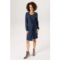 Aniston CASUAL Jerseykleid in raffinierter Wickel-Optik - NEUE KOLLEKTION
