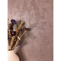 Newroom Vliestapete Erwen 15 Tapete Unitapete Einfarbig,Stoff-Optik,Textil-Optik, Lila Tapete Uni Unifarbe - Einfarbig Violett Modern Struktur für Wohnzimmer Schlafzimmer Küche, Leinen-Optik