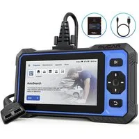 MUCAR Kfz-Diagnosegerät OBD2 Diagnosegerät – Profi-Fahrzeugdiagnose mit CAN-FD, Komplett-Set, Komplettset, CAN-FD, bidirektionale Tests, WLAN-Update, Touchscreen