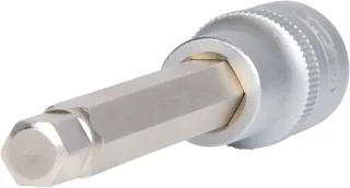 KS Tools 1/2" Bit-Stecknuss Innensechskant, lang - 911.1329