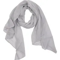 MIRROSI Modeschal Asymmetrischer Schal, Made in Italy 20% Seide 80% Baumwolle, (ca. 170x77cm, Leicht und bequem, Unifarbe), Damen Halstuch ideal für Frühling, Sommer und Herbst