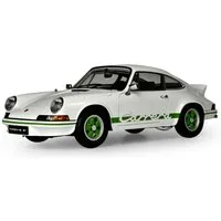 ixo Models Modellauto IXO Porsche 911 RS 2.7 Weiß/Grün 1:8 Modellauto Metall Bausatz