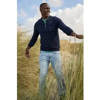 Bruno Banani Strickpullover mit Reißverschluss und Brusttasche