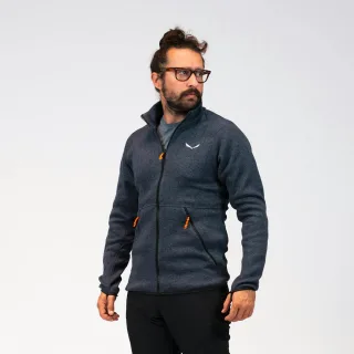 SALEWA - M ROCCA ZIP-IN JKT - Schwarz (Gr.44)